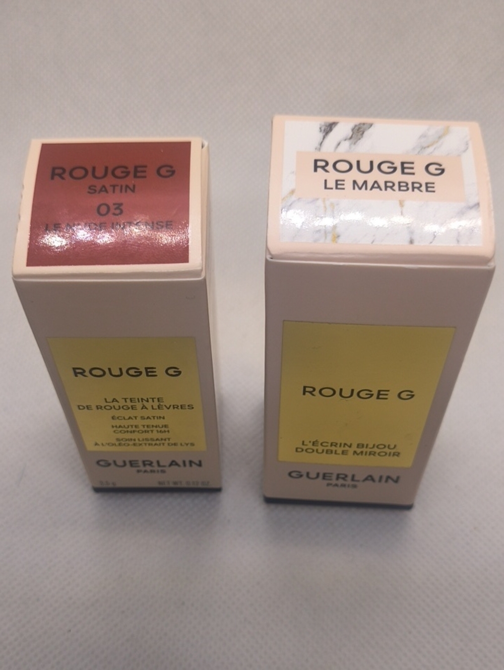 GUERLAIN Rouge G Case And Lipstick - Shade Satin 03 Le Nude Intense